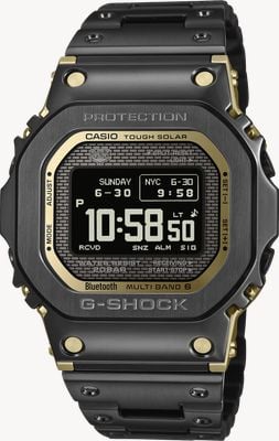 Casio G-Shock Full Metal 5000 Series (43.6mm) MIP Display / Black PVD Stainless Steel Bracelet GMW-BZ5000BD-1ER