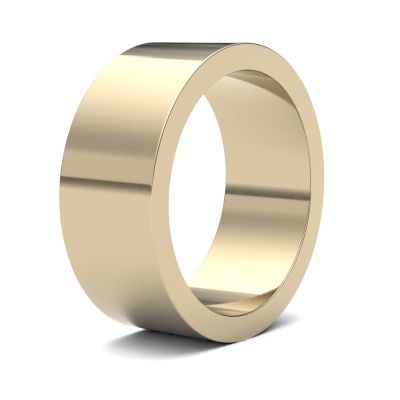 James Moore Wedding Ring  | 8mm | Medium | Size Flat | AG_8LMF-9Y AG_8LMF-9Y