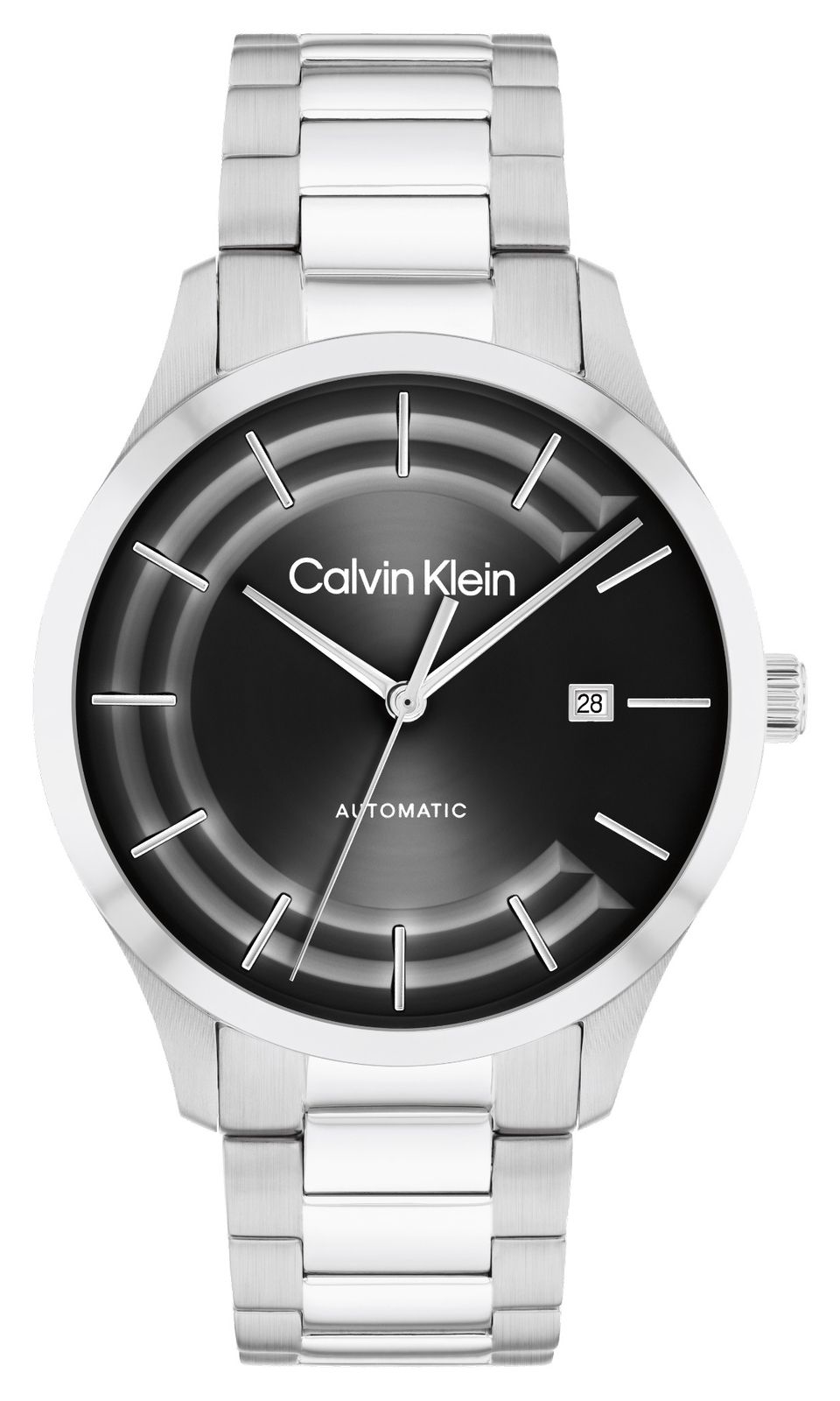 Calvin Klein 25300021 Men's Ck Iconic Automatic (40Mm) Black Watch