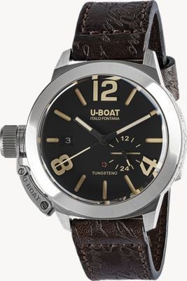 U-Boat CLASSICO 42mm Tungsten Black Dial 8893