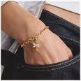 Thomas Sabo Gold-Tone Dragonfly Charm with white zirconia 1872-M01-14 - alternate view 3