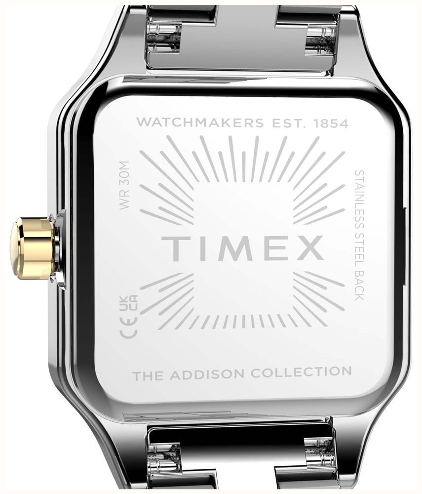 Timex Timex Trend Addison 2-Hand 23mm Elegant Square Quartz with Crystals TW2Y90400 - alternate view 6