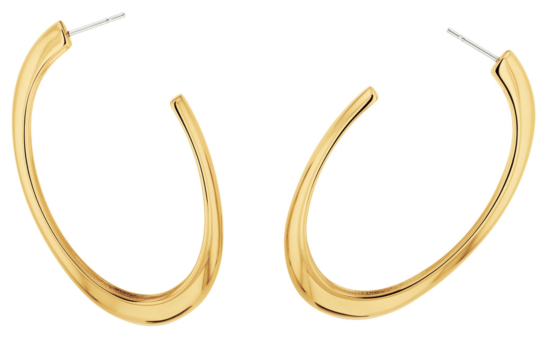 Calvin Klein 35000836 Women's Modern Purity Hoop Earrings Jewellery