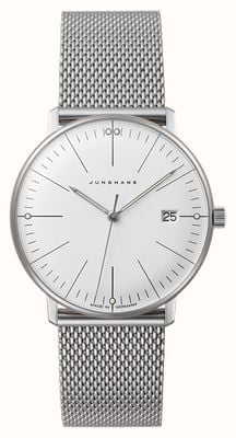 Junghans Max Bill Women's | Stainless Steel Mesh Bracelet | Sapphire Crystal 47/4250.46