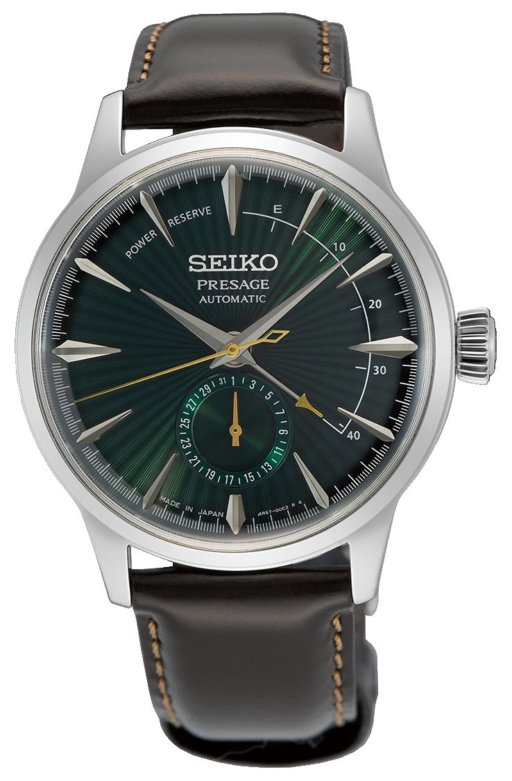 Seiko SSA459J1 âMidnight Mockingbird' Presage Cocktail Watch