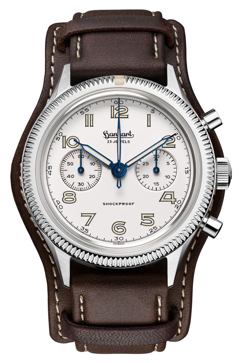 Hanhart H721.202-7110 417 ES Moby Dick (42mm) White Dial / Watch