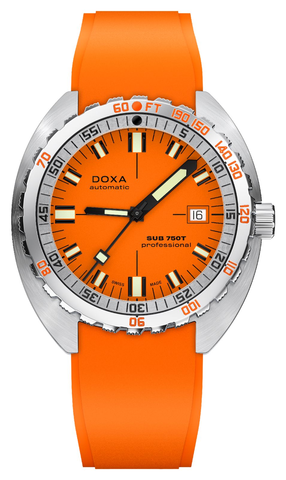 DOXA 825.10.351.21 SUB 750T Professional (45mm) Orange Watch