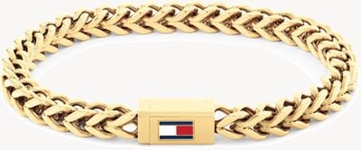 Tommy Hilfiger Men's Braided Metal Gold Bracelet 2790648