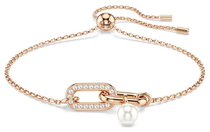 Swarovski 5728588 Constella Bracelet Crystal Pearl, Round Jewellery