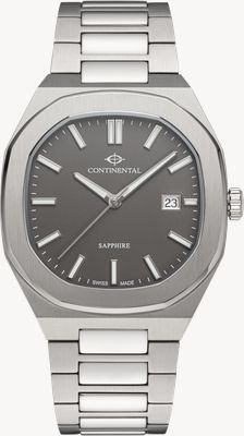 Continental Contemporary Octagon (41mm) Grey Dial / Stainless Steel Bracelet 23501-GD101680