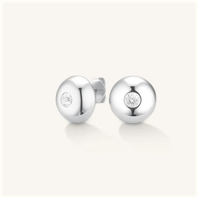 Rosefield Jewellery Ladies Bold Solitary Silver Studs JEBSS-J1199