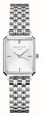 Rosefield Octagon XS (19.5mm) White Dial / Stainless Steel Bracelet OWGSS-O63