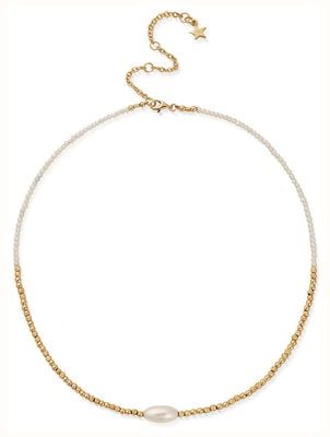ChloBo Marina Pearl Necklace Gold-Plated Sterling Silver GNTPLP
