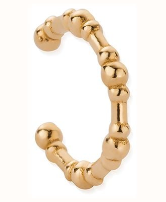 ChloBo GOLD Bobble Cuff Earring 18ct Gold Plated GEC3467