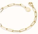 Thomas Sabo THOMAS SABO Charm Club Paperclip – Original Yellow Gold Charm Bracelet (17 cm) X0286-S02-39-L17 - alternate view 2