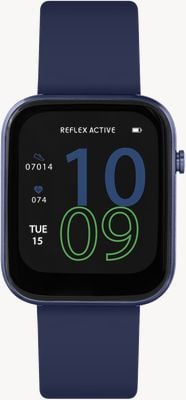 Reflex Active Series 12 Multi-Function Smartwatch (38mm) Digital Dial / Navy Blue Silicone RA12-2154