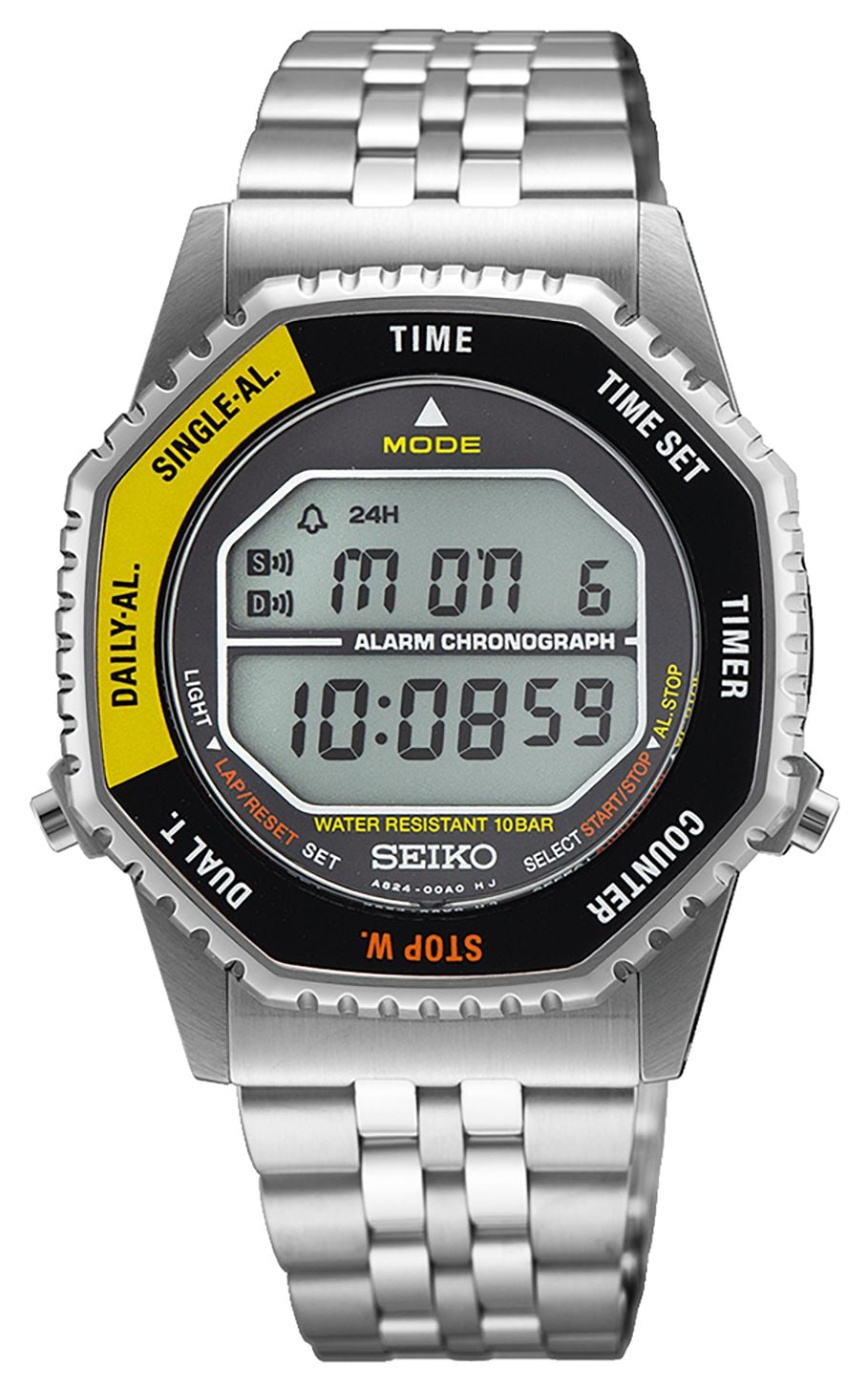 Seiko SMGG17P1 Digital Quartz Multifunction 'Rotocall' (37mm Watch