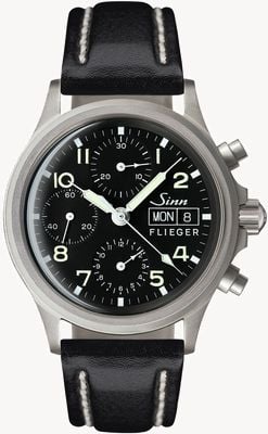 Sinn 356 Pilot Traditional Chronograph (German Date) 356.020-BL41201834001110402A