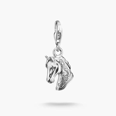 Thomas Sabo Silver Charm Pendant Horse Head Original 2233-643-14