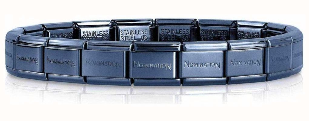 Nomination COMPOSABLE CLASSIC Coloured Base Bracelets Branded Blue