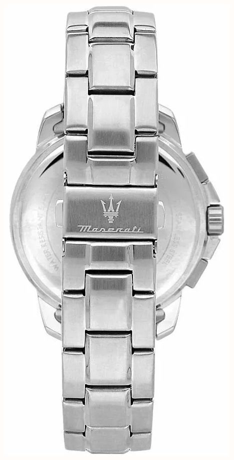 Maserati Mens SUCCESSO 42MM Chronograph Blue and Gun Metal Dial R8873621051 - alternate view 2