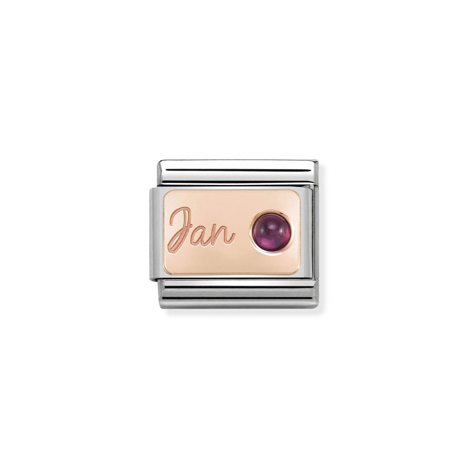 Nomination 430508/01 Classic January Birthstone Garnet 9ct Jewellery