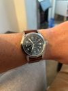 Customer picture of Hamilton Khaki Field Automatic (38mm) Black Dial / Brown Leather Strap H70455533