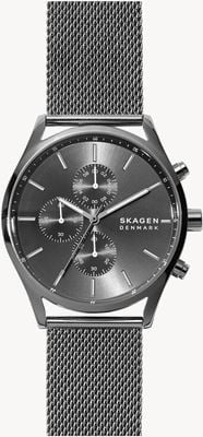 Skagen Men's HOLST Chronograph Grey Watch SKW6608