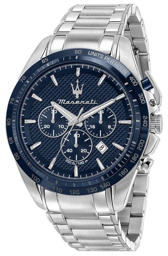 R8873612043 Men's Traguardo | Chronograph Dial Watch - Maserati - Modalova