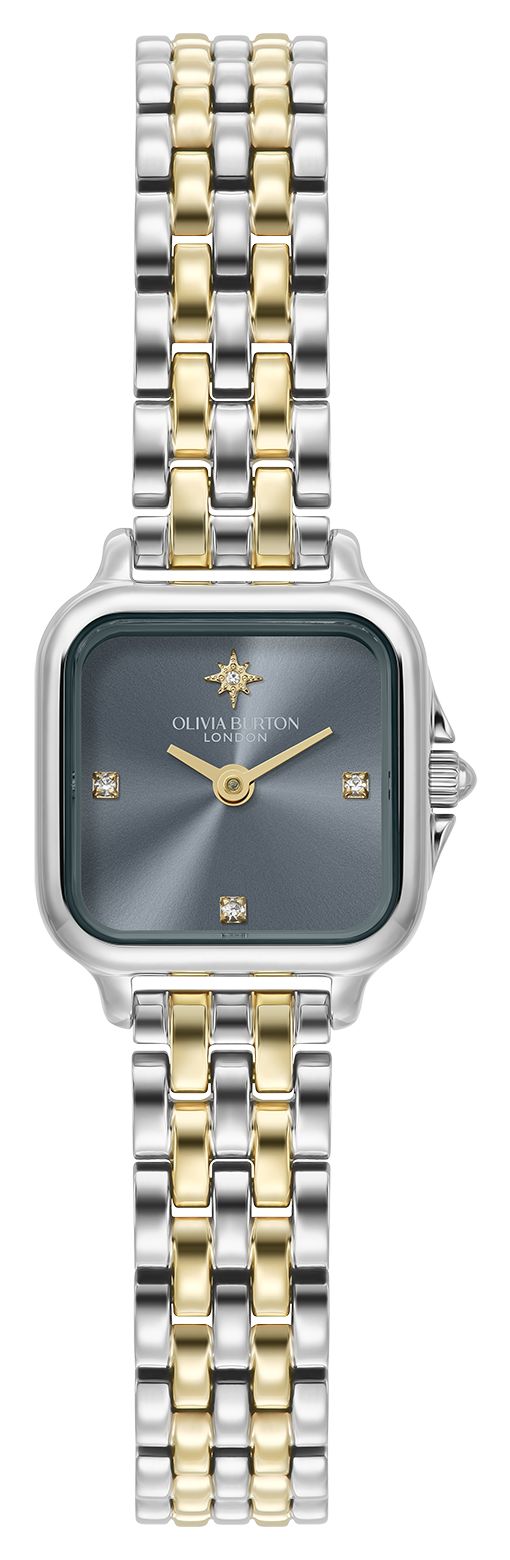 Olivia Burton 24000258 Grosvenor Mini (20mm) Grey Dial / Two Watch