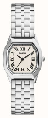 Fossil Women's Harlow (27mm) Cream Dial / Stainless Steel Bracelet ES5363