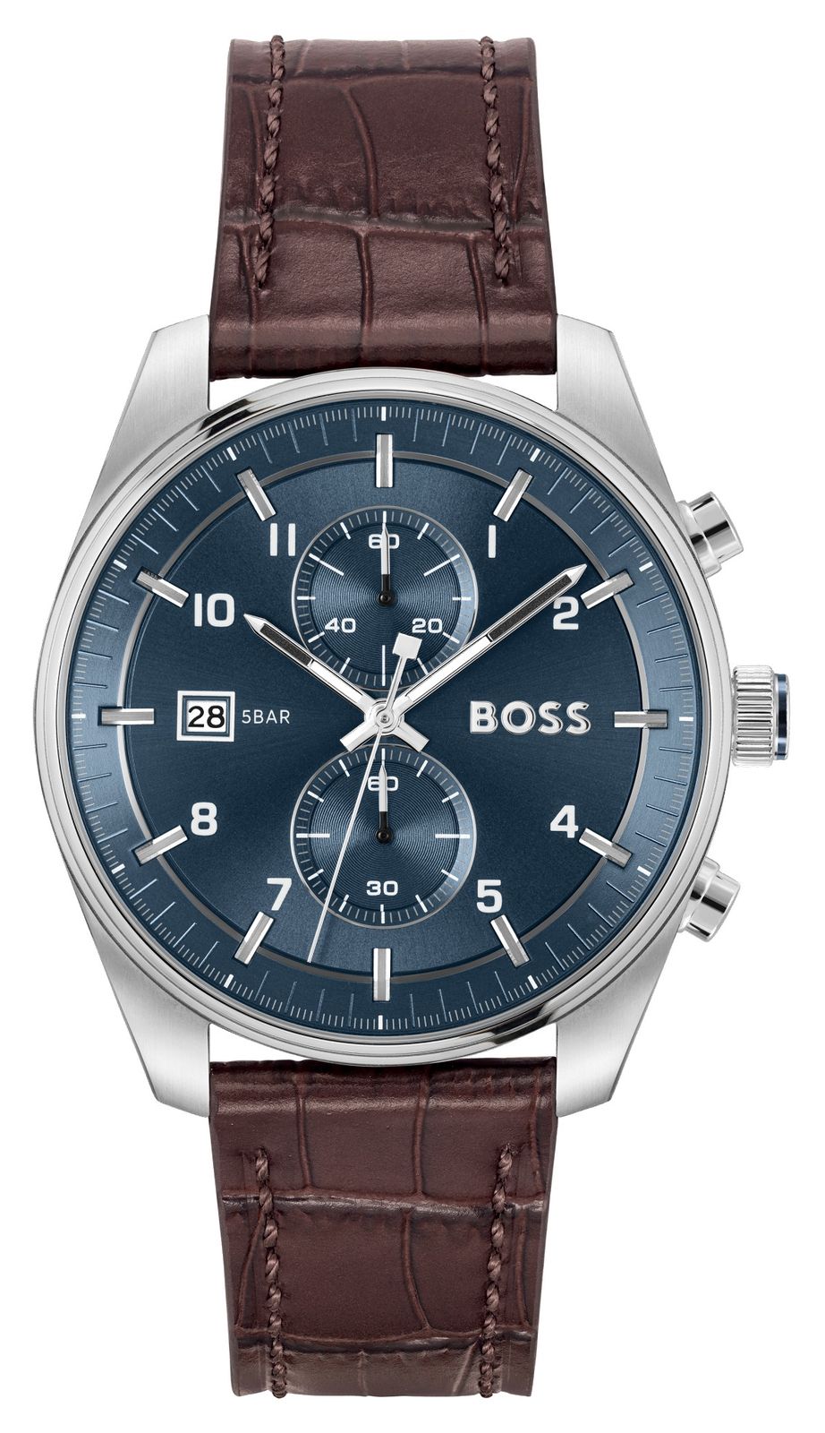 BOSS 1514194 Men's SkyTraveller (44mm) Blue Chronograph Dial Watch