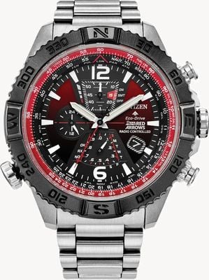 Citizen Men's Red Arrows Radio Controlled Navihawk A.T Anti-Reflective Sapphire Crystal AT8226-59X