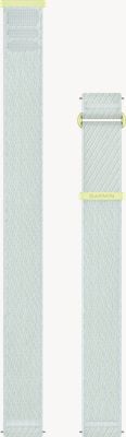 Garmin Quick Release Bands (20mm) Citron/Cloud Blue ComfortFit Fabric - Strap Only 010-14400-03
