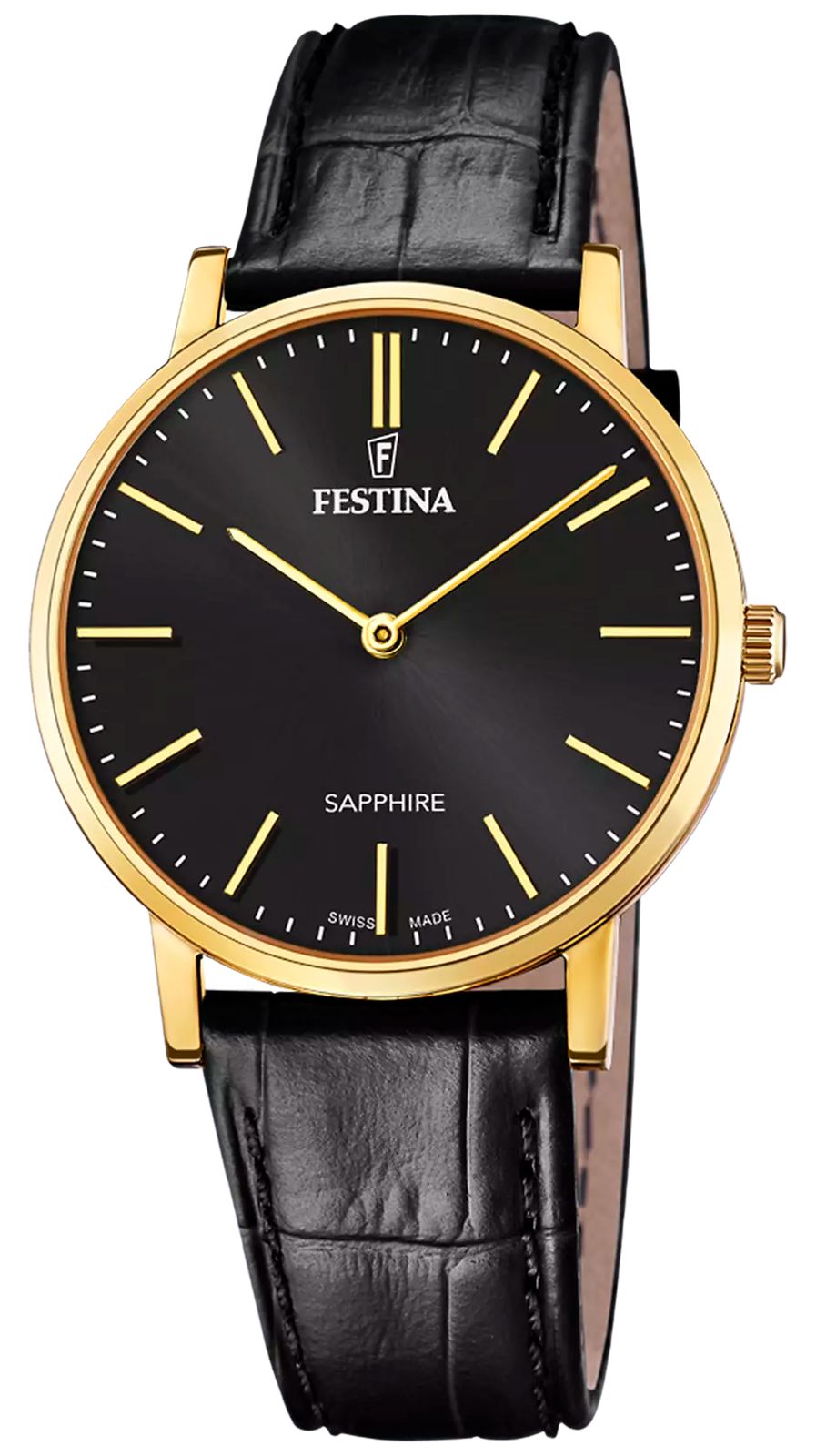 Festina F20016/3 Swiss Made Classic Quartz (39.3mm) Black Watch