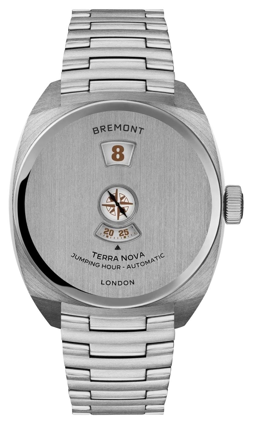 Bremont TN38-JH-SS-CC-B Terra Nova Jumping Hour Automatic ( Watch