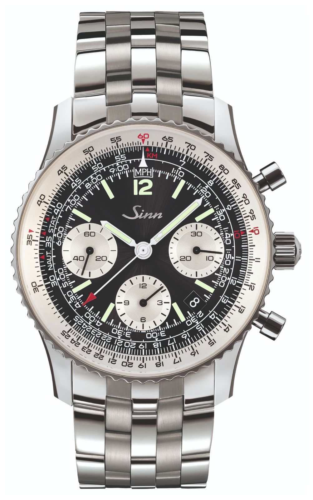 Sinn 903.090-BRACELET 903 St II The Navigation Chronograph ( Watch