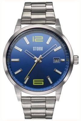 STORM Men's Koshi Blue (45mm) Blue Dial / Stainless Steel Bracelet 47548/B