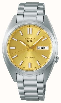 Seiko 5 Sports SNXS Vintage Gold Collection In ‘Gold Cufflinks’ SRPL59K1