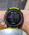 Customer picture of Garmin Fenix 6X Pro Sapphire | Carbon Grey DLC | Black Rubber Strap 010-02157-11