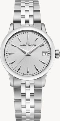 Maurice Lacroix 1975 Quartz (33mm) Silver Sun-Brushed Dial / Stainless Steel Bracelet 751006-SS002-130-1