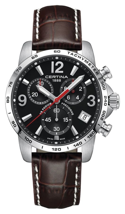 Certina C0344171605700 DS Podium Chronograph 1/10 sec Watch