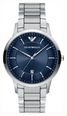 Emporio Armani Men's Stainless Steel Navy Blue Dial & Stainless Steel Bracelet AR11837