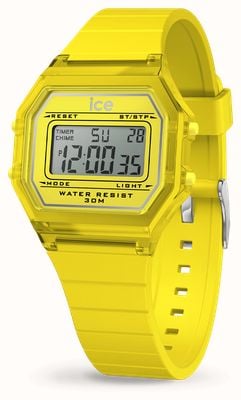 Ice-Watch ICE Digit Retro Electric Yellow (32mm) Yellow Digital Dial / Yellow Silicone Strap 022891