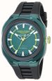 Aston Martin Aramco Formula One™ Team CMB Automatic (42mm) Podium Green Dial / Black Silicone Strap MTFC1F602 - alternate view 2