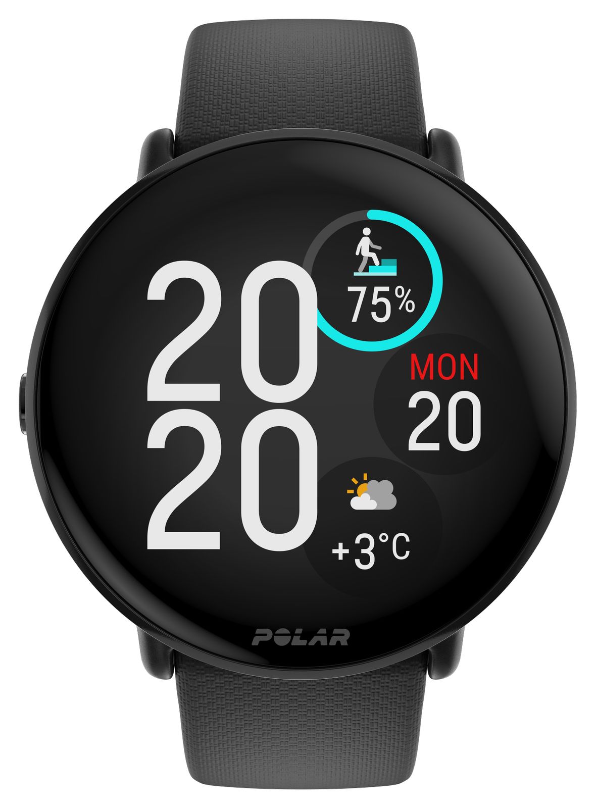 Polar 900106234 Ignite 3 Fitness & Wellness Watch Night