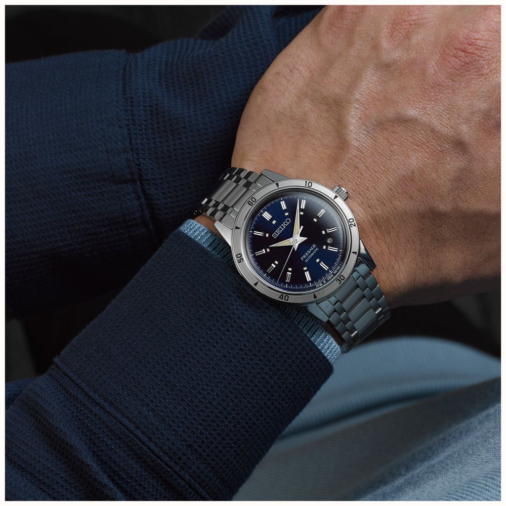 Seiko Presage Style 60s ‘Elegant Yet Rugged’ In Navy SRPL07J1 - First ...