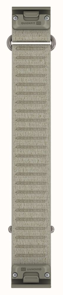 Garmin QuickFit Bands (20mm - Long) Olive Grey ComfortFit Fabric - Strap Only 010-14506-19 - alternate view 2