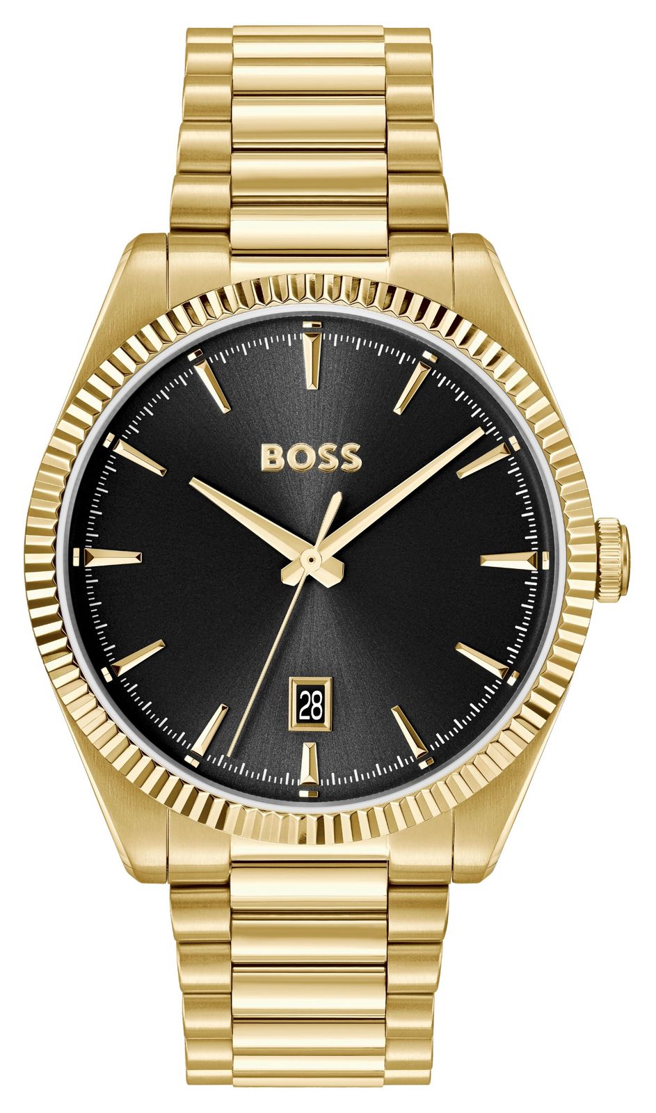 BOSS 1514312 CHESWICK Three-Hand Quartz (40mm) Black Dial / Watch