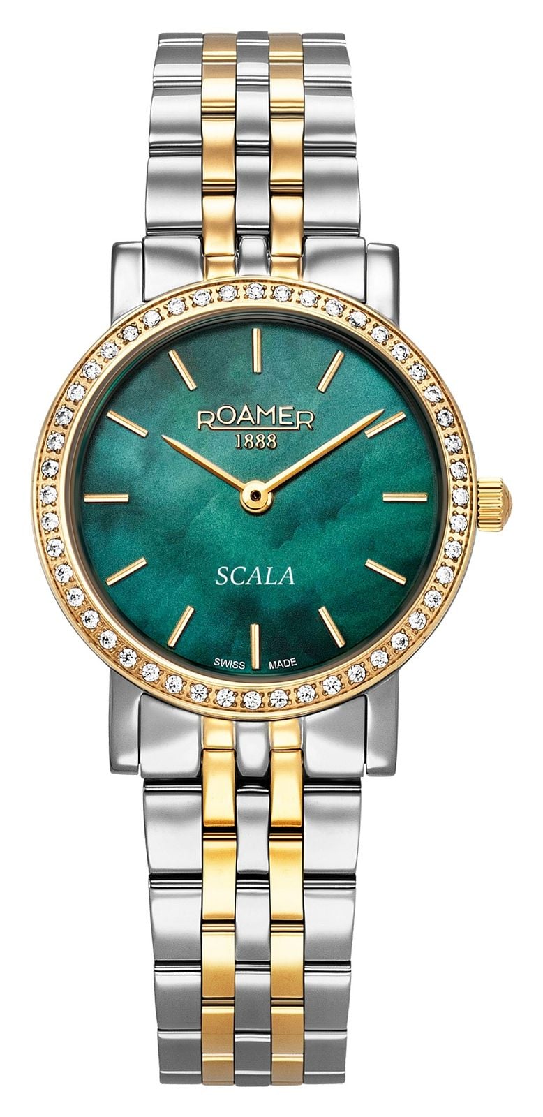 Roamer 976830 47 70 50 Scala Crystal (28mm) Green Mother-of- Watch